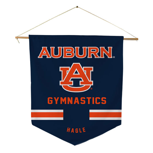 Auburn - NCAA Women's Gymnastics : Hannah Hagle - Pennant - 18" x 21"-0