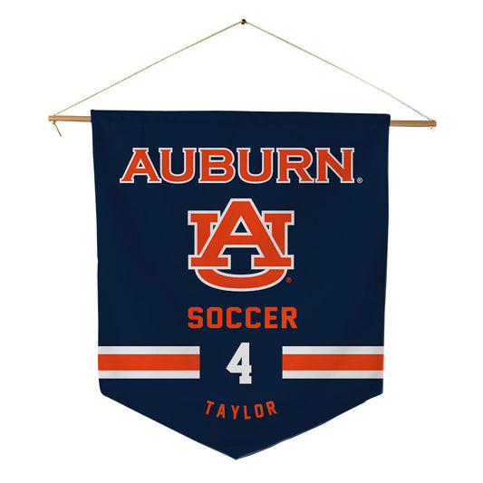 Auburn - NCAA Women's Soccer : Chloe Taylor - Pennant - 18" x 21"-0
