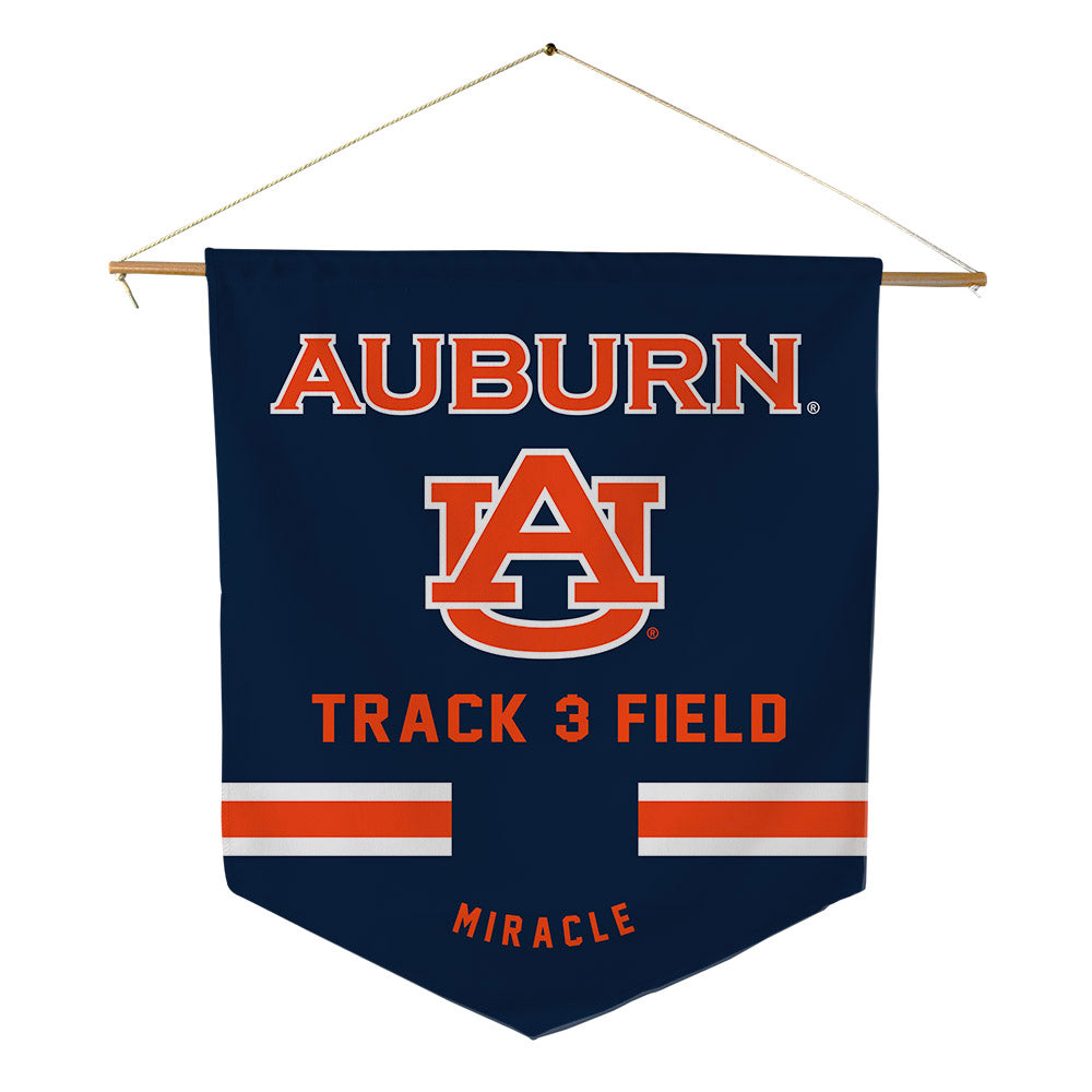 Auburn - NCAA Women's Track & Field : Ezechukwu Miracle - Pennant - 18" x 21"-0