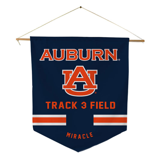 Auburn - NCAA Women's Track & Field : Ezechukwu Miracle - Pennant - 18" x 21"-0