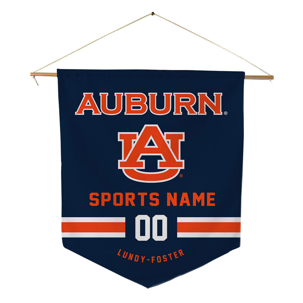 Auburn - NCAA Football : Mykall Lundy-Foster - Pennant - 18" x 21"-0