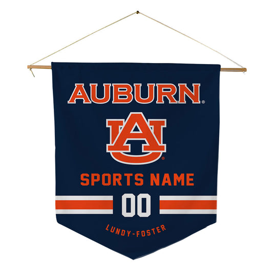 Auburn - NCAA Football : Mykall Lundy-Foster - Pennant - 18" x 21"-0