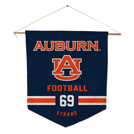 Auburn - NCAA Football : Jacob Strand - Pennant - 18" x 21"-0