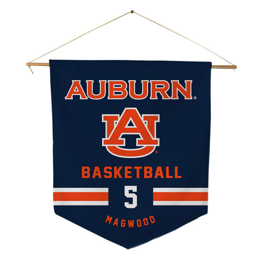 Auburn - NCAA Men's Basketball : Kaden Magwood - Pennant - 18" x 21"-0