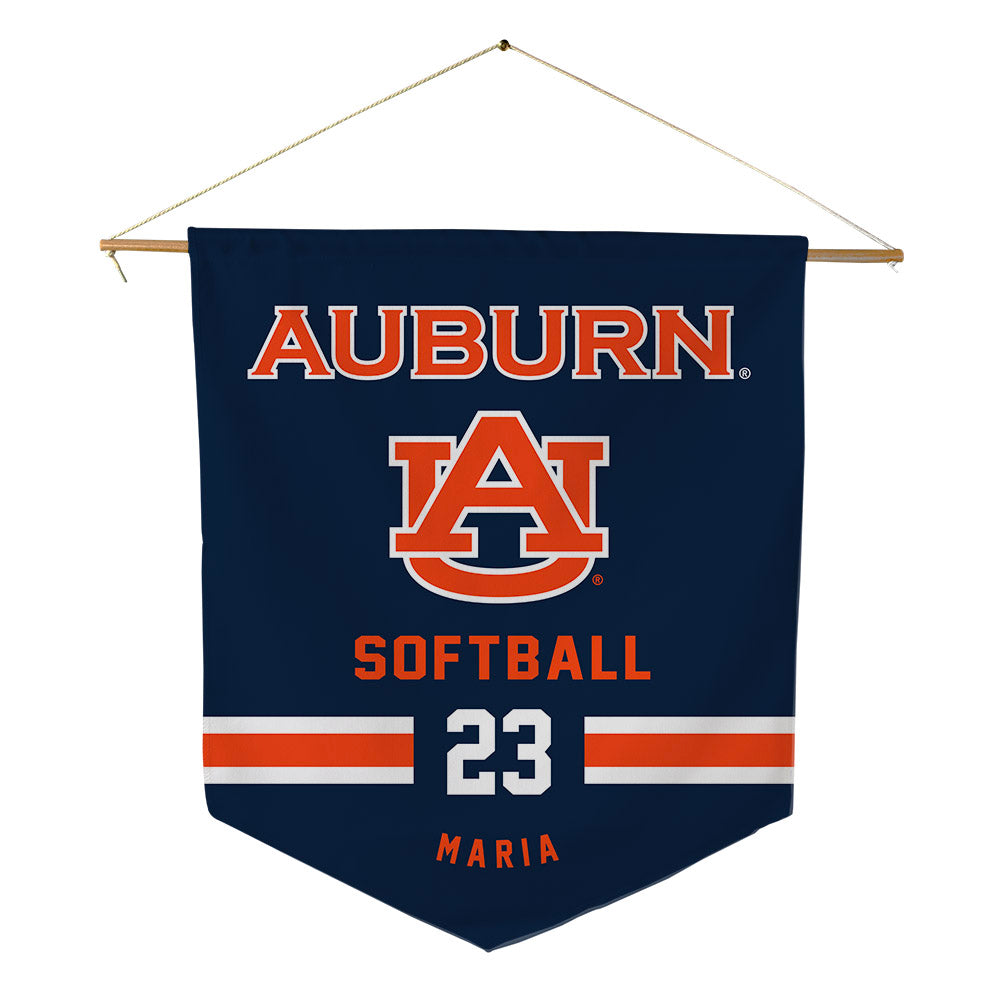 Auburn - NCAA Softball : Bella Maria - Pennant - 18" x 21"-0