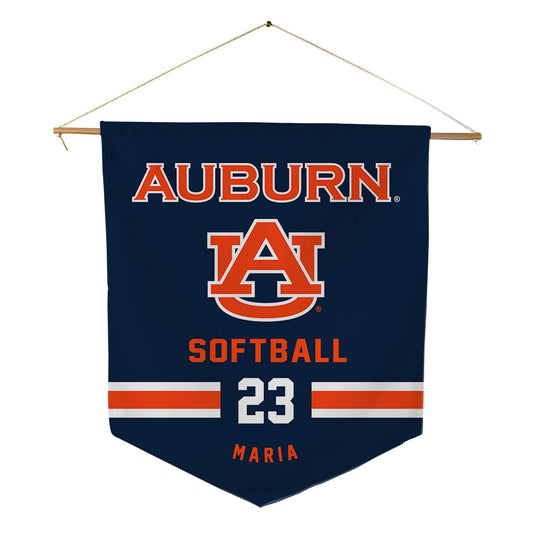 Auburn - NCAA Softball : Bella Maria - Pennant - 18" x 21"-0