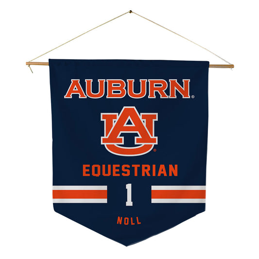 Auburn - NCAA Equestrian : Elizabeth Noll - Pennant - 18" x 21"-0