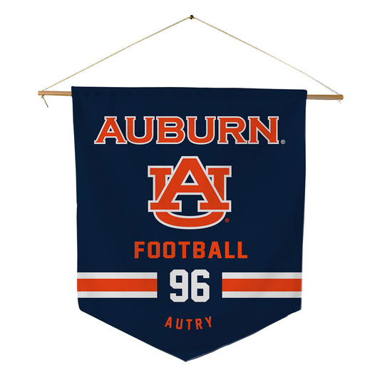 Auburn - NCAA Football : Malik Autry - Pennant - 18" x 21"-0