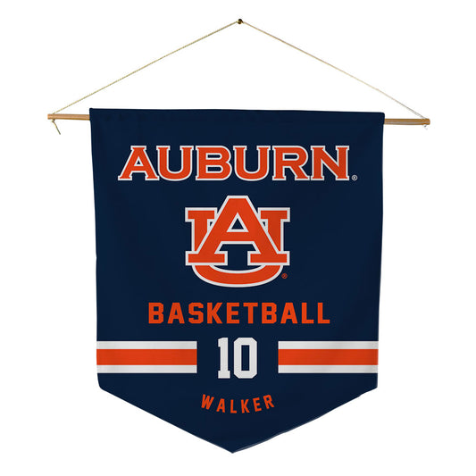 Auburn - NCAA Men's Basketball : Simon Walker - Pennant - 18" x 21"-0