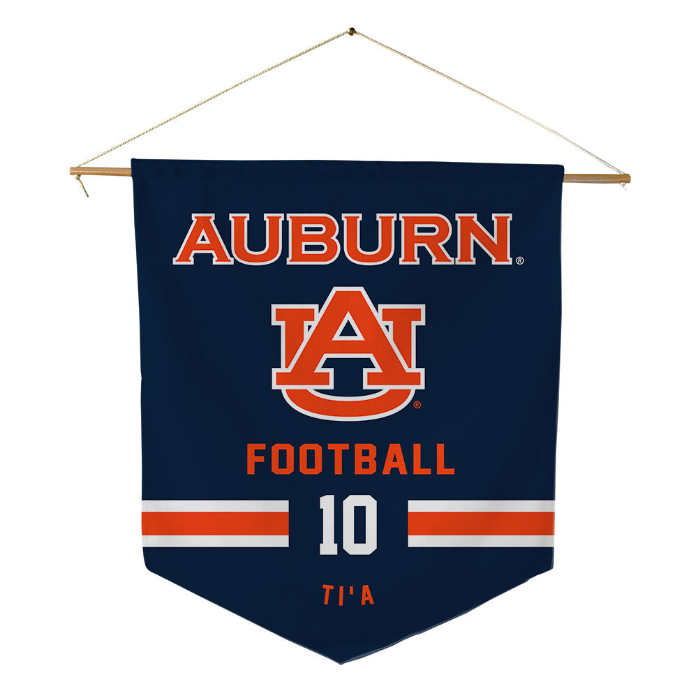 Auburn - NCAA Football : Tristan Ti'a - Pennant - 18" x 21"-0
