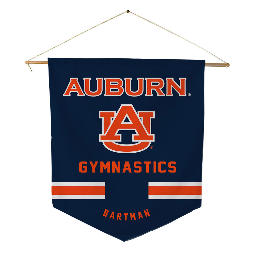 Auburn - NCAA Women's Gymnastics : Bryn Bartman - Pennant - 18" x 21"-0