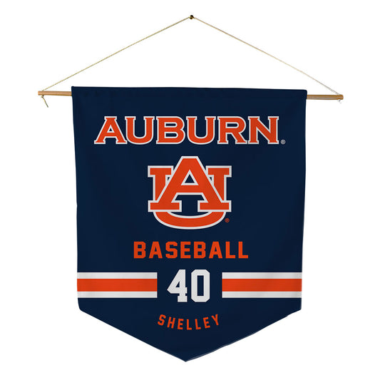 Auburn - NCAA Baseball : Wade Shelley - Pennant - 18" x 21"-0