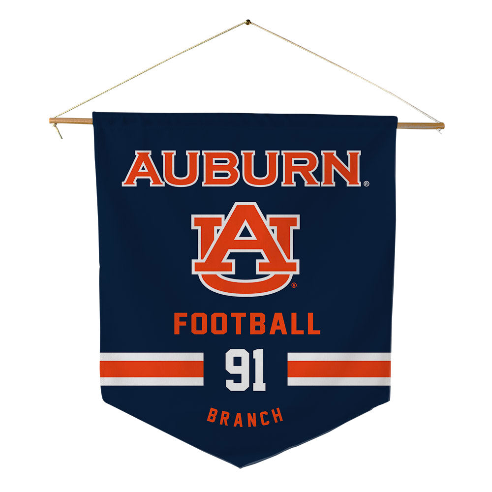 Auburn - NCAA Football : Tavian Branch - Pennant - 18" x 21"-0