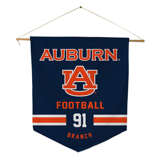 Auburn - NCAA Football : Tavian Branch - Pennant - 18" x 21"-0