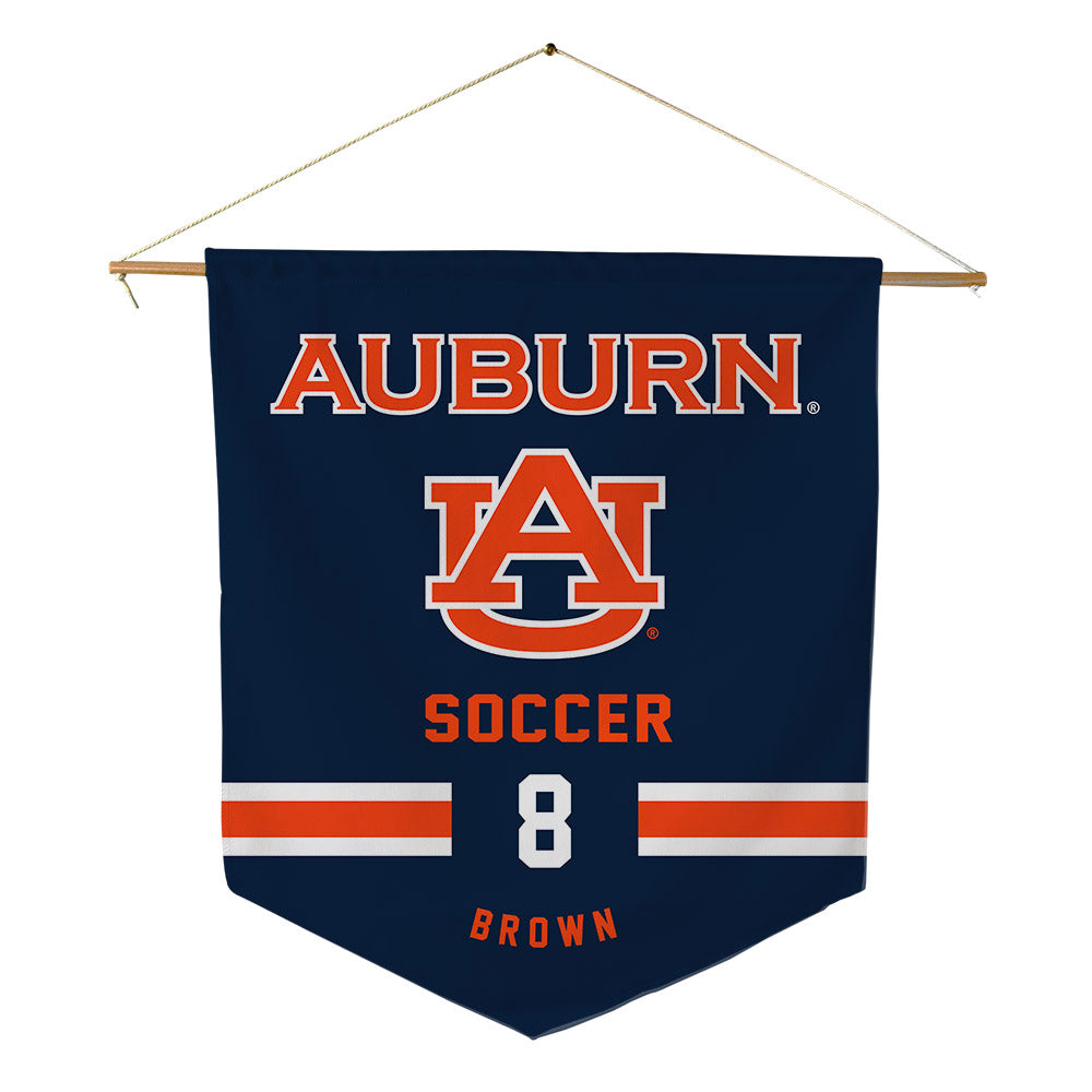 Auburn - NCAA Women's Soccer : Gracie Brown - Pennant - 18" x 21"-0