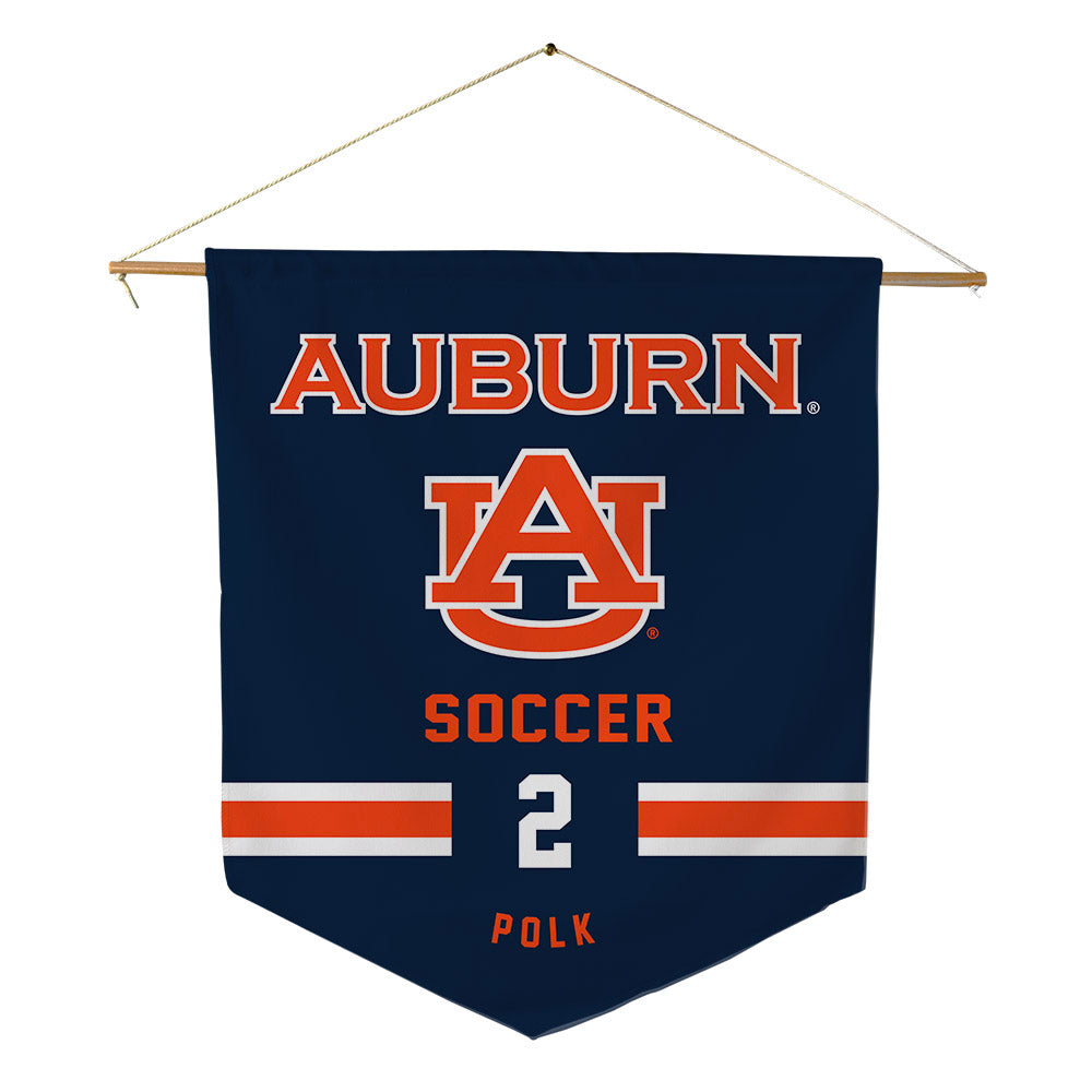 Auburn - NCAA Women's Soccer : Torrey Polk - Pennant - 18" x 21"-0