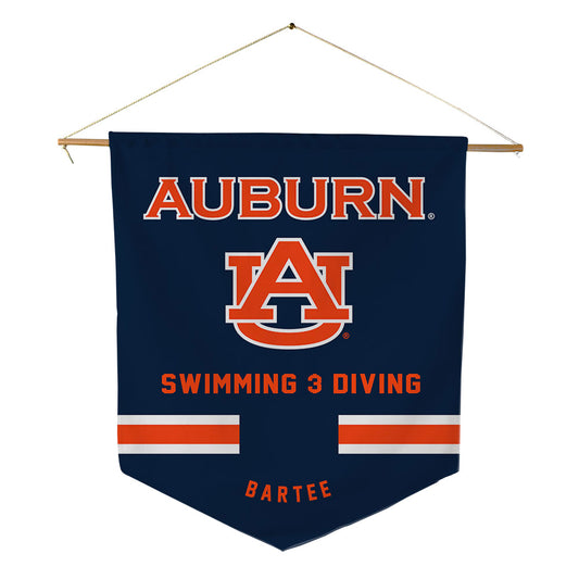 Auburn - NCAA Women's Swimming & Diving : Zetta Bartee - Pennant - 18" x 21"-0