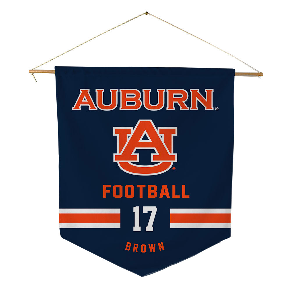 Auburn - NCAA Football : Byrum Brown - Pennant - 18" x 21"-0