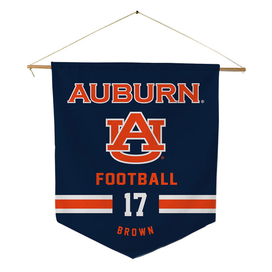 Auburn - NCAA Football : Byrum Brown - Pennant - 18" x 21"-0