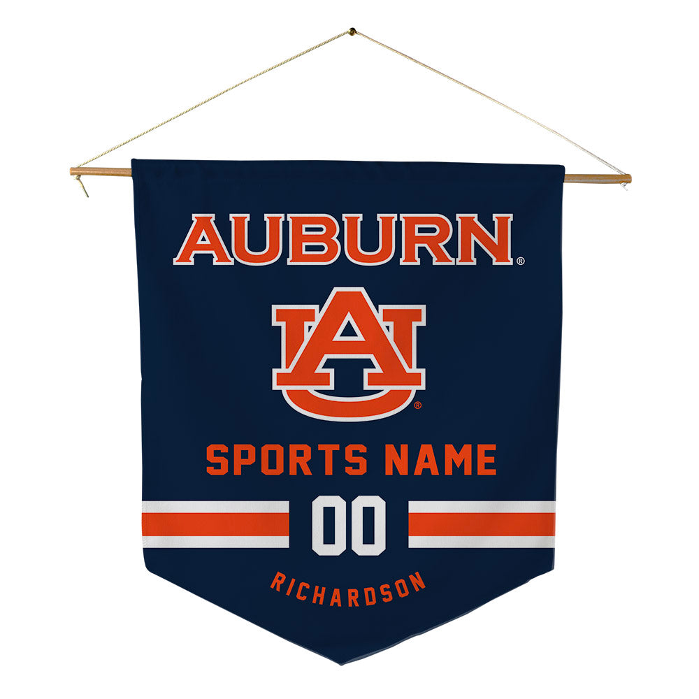 Auburn - NCAA Women's Basketball : Sania Richardson - Pennant - 18" x 21"-0