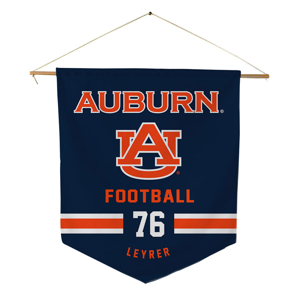 Auburn - NCAA Football : Jack Leyrer - Pennant - 18" x 21"-0