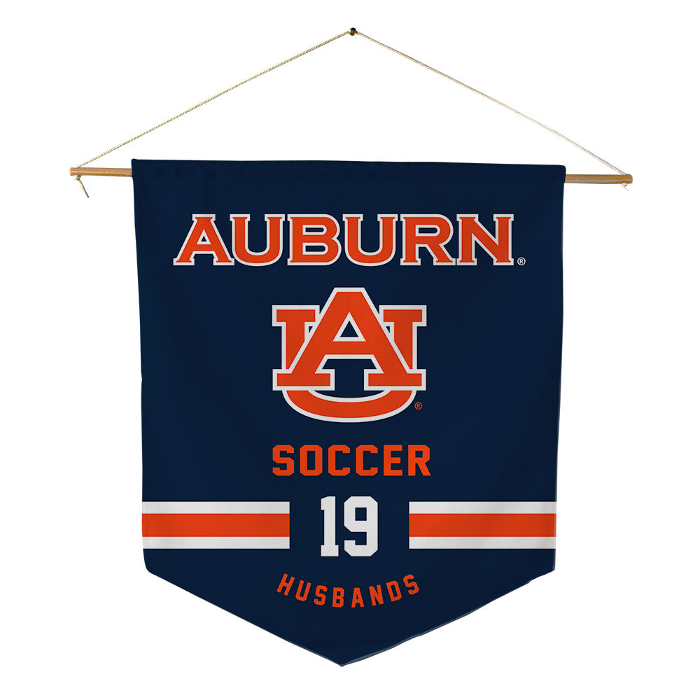 Auburn - NCAA Women's Soccer : Kennedy Husbands - Pennant - 18" x 21"-0