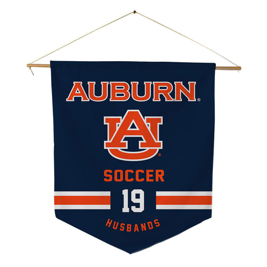Auburn - NCAA Women's Soccer : Kennedy Husbands - Pennant - 18" x 21"-0