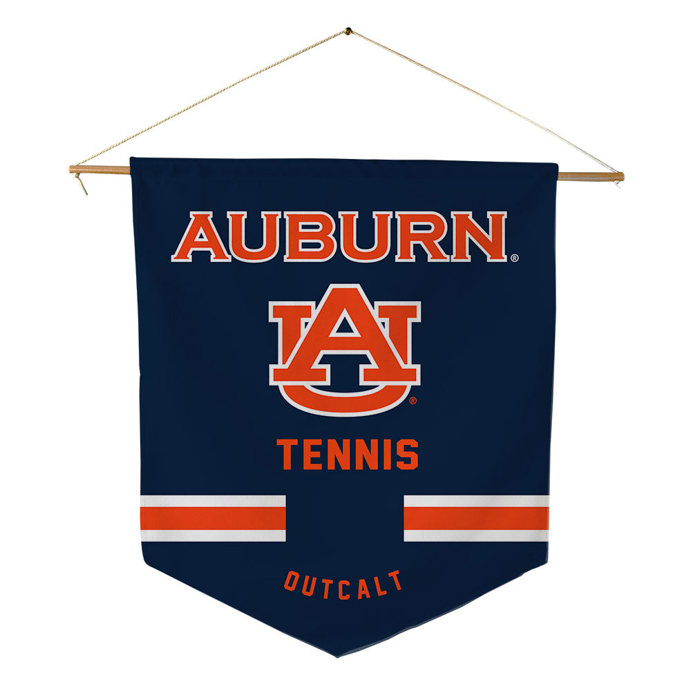 Auburn - NCAA Women's Tennis : Natalie Outcalt - Pennant - 18" x 21"-0