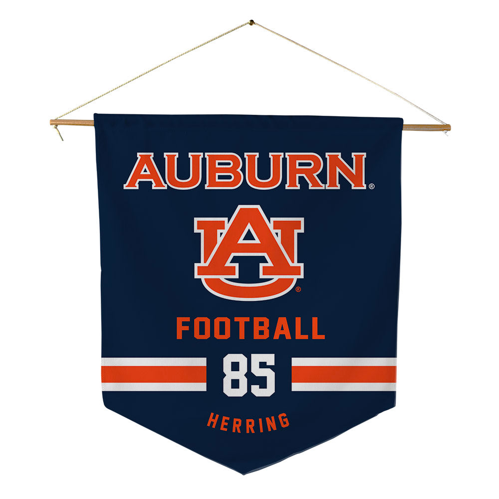 Auburn - NCAA Football : Hunter Herring - Pennant - 18" x 21"-0