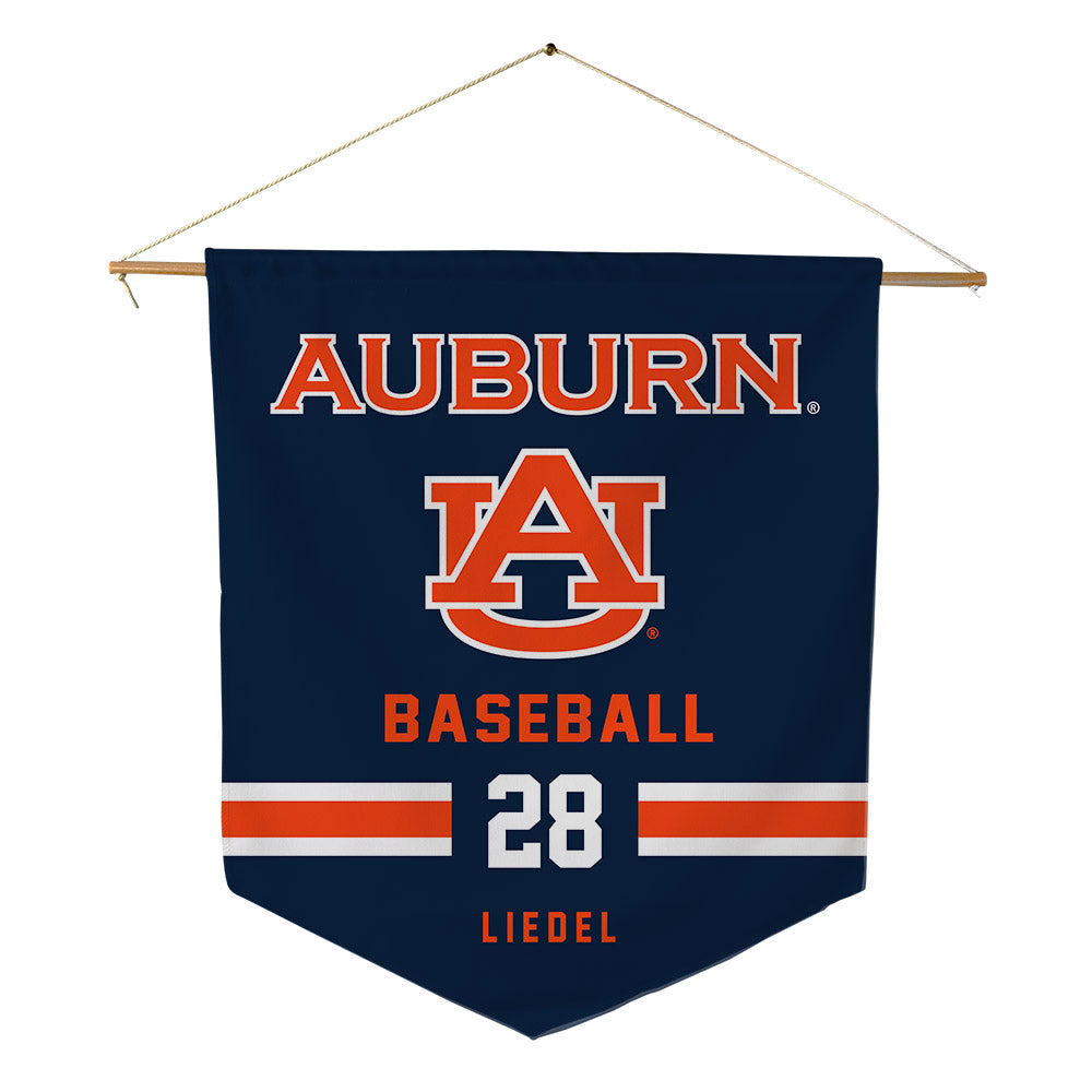 Auburn - NCAA Baseball : Carson Liedel - Pennant - 18" x 21"-0