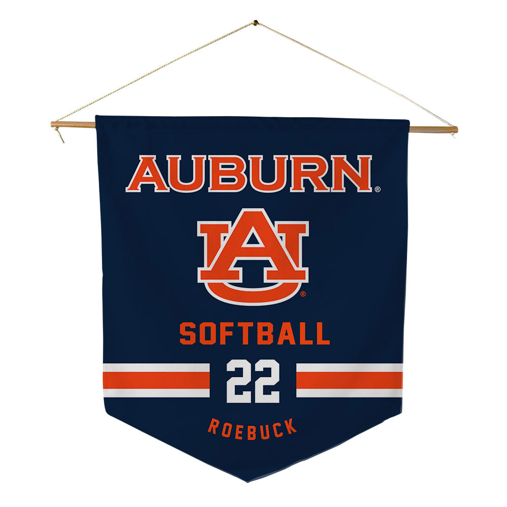 Auburn - NCAA Softball : Haven Roebuck - Pennant - 18" x 21"-0