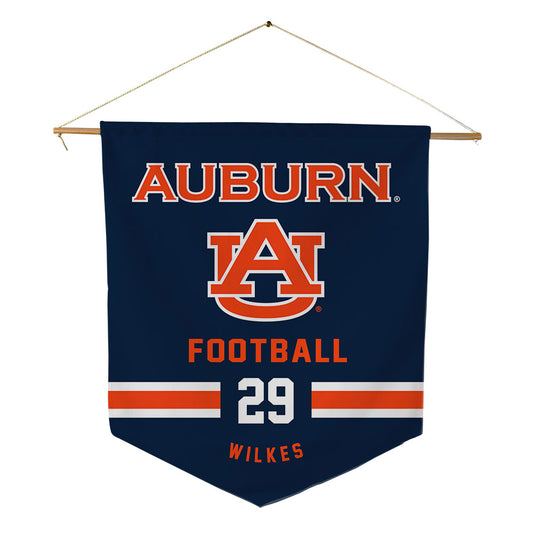 Auburn - NCAA Football : Jaquez Wilkes - Pennant - 18" x 21"-0