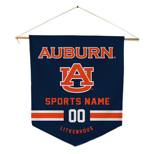 Auburn - NCAA Equestrian : Isabel Litkenhous - Pennant - 18" x 21"-0