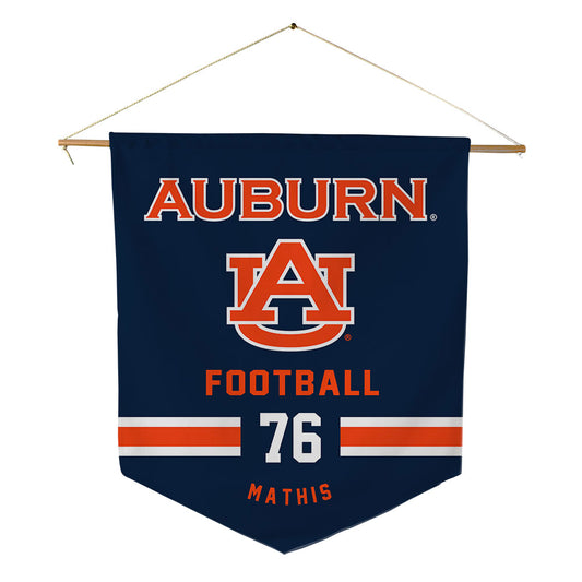 Auburn - NCAA Football : Mason Mathis - Pennant - 18" x 21"-0