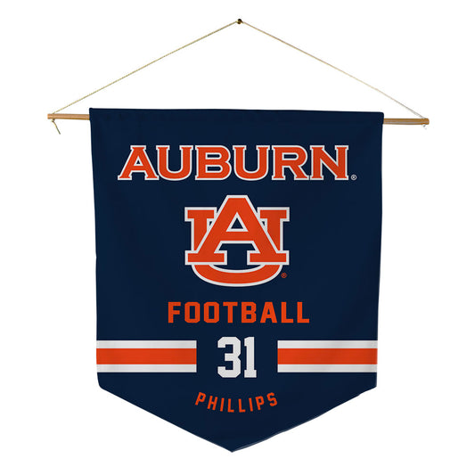 Auburn - NCAA Football : Joseph Phillips - Pennant - 18" x 21"-0