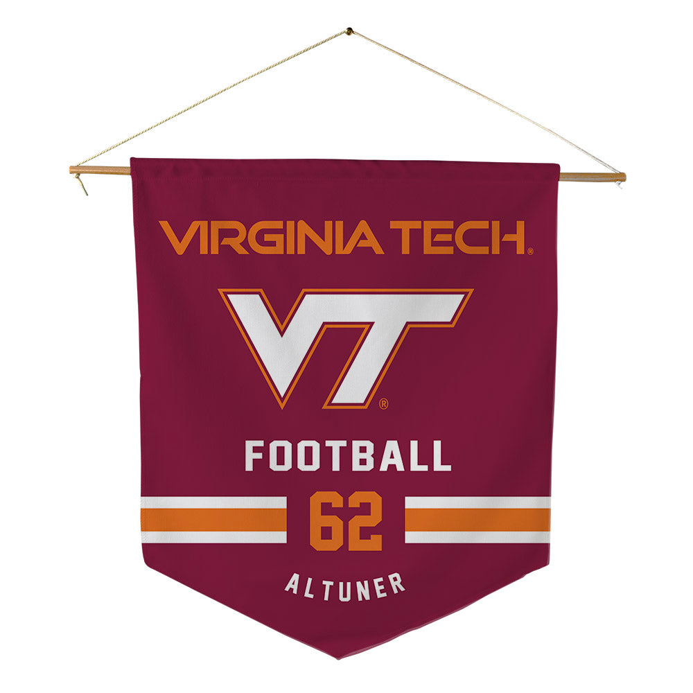 Virginia Tech - NCAA Football : Kyle Altuner - Pennant - 18" x 21"-0