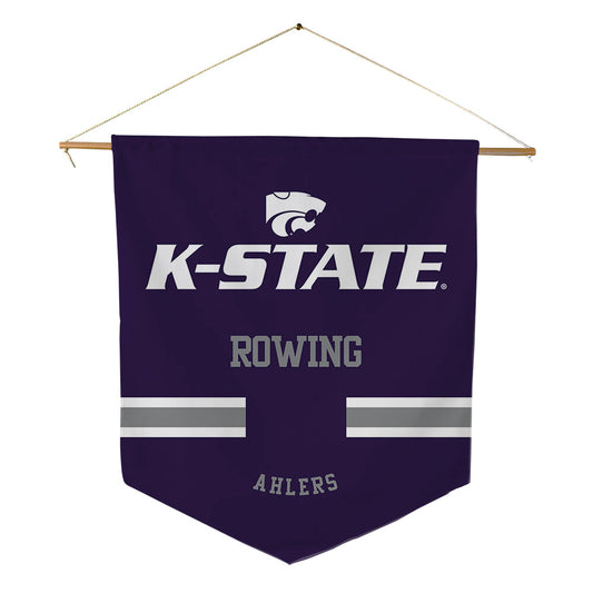 Kansas State - NCAA Women's Rowing : Regan Ahlers - Pennant - 18" x 21"-0
