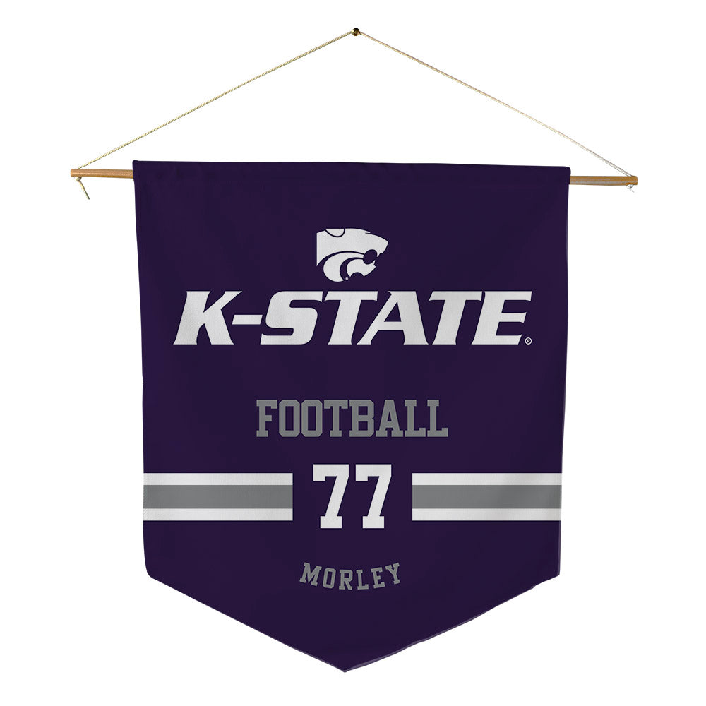 Kansas State - NCAA Football : Tanner Morley - Pennant - 18" x 21"-0