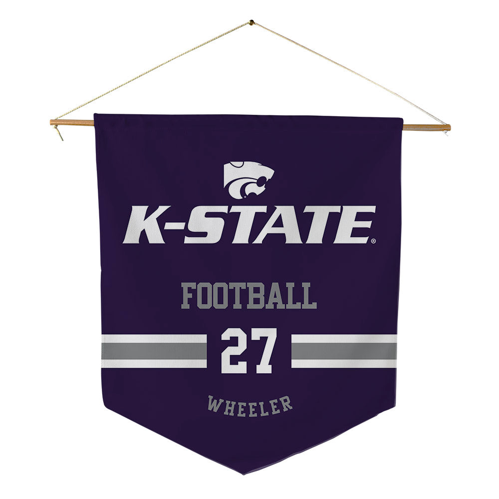Kansas State - NCAA Football : Ben Wheeler - Pennant - 18" x 21"-0