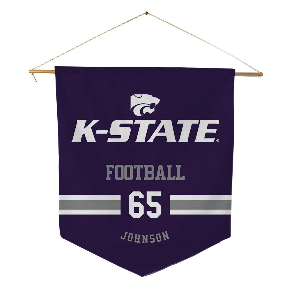 Kansas State - NCAA Football : Tyler Johnson - Pennant - 18" x 21"-0