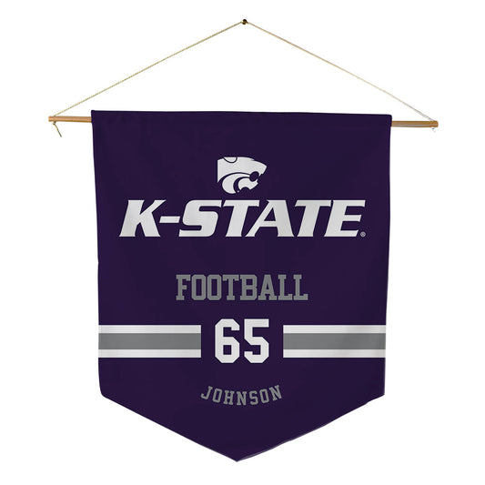Kansas State - NCAA Football : Tyler Johnson - Pennant - 18" x 21"-0
