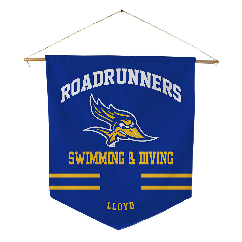 CSU Bakersfield - NCAA Men's Swimming & Diving : Colson Lloyd - Pennant - 18" x 21"-0