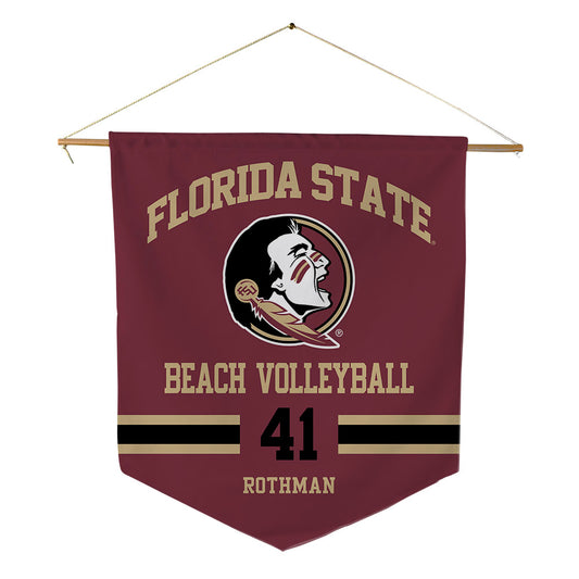 FSU - NCAA Beach Volleyball : Audrey Rothman - Pennant - 18" x 21"-0