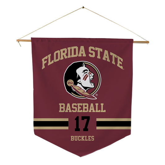 FSU - NCAA Baseball : Charlie Buckles - Pennant - 18" x 21"-0