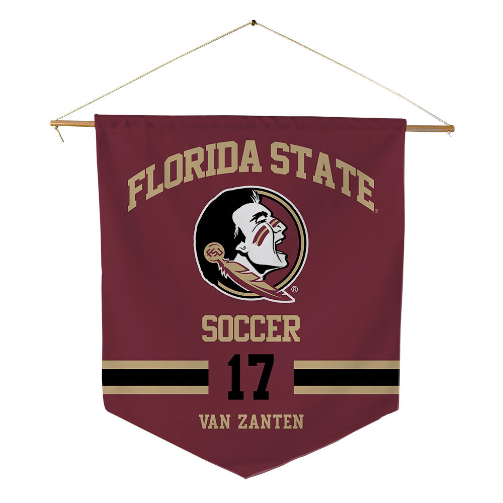 FSU - NCAA Women's Soccer : Amelia Van Zanten - Pennant - 18" x 21"-0