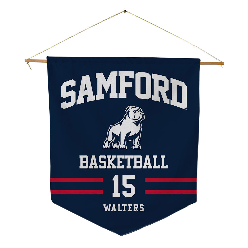 Samford - NCAA Men's Basketball : Grayson Walters - Pennant - 18" x 21"-0
