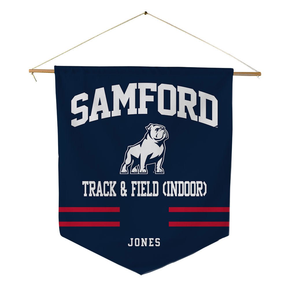 Samford - NCAA Men's Track & Field : Ian Jones - Pennant - 18" x 21"-0