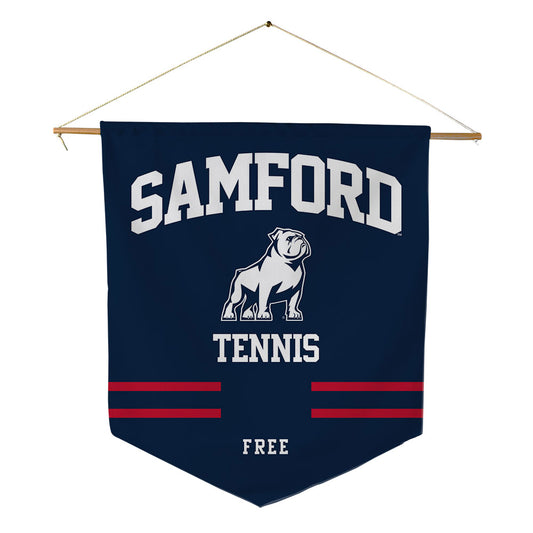 Samford - NCAA Men's Tennis : Parker Free - Pennant - 18" x 21"-0