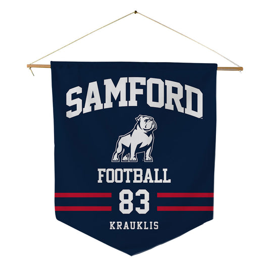 Samford - NCAA Football : Hudson Krauklis - Pennant - 18" x 21"-0