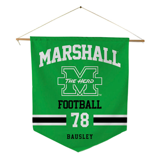 Marshall - NCAA Football : Xavier Bausley - Pennant - 18" x 21"-0